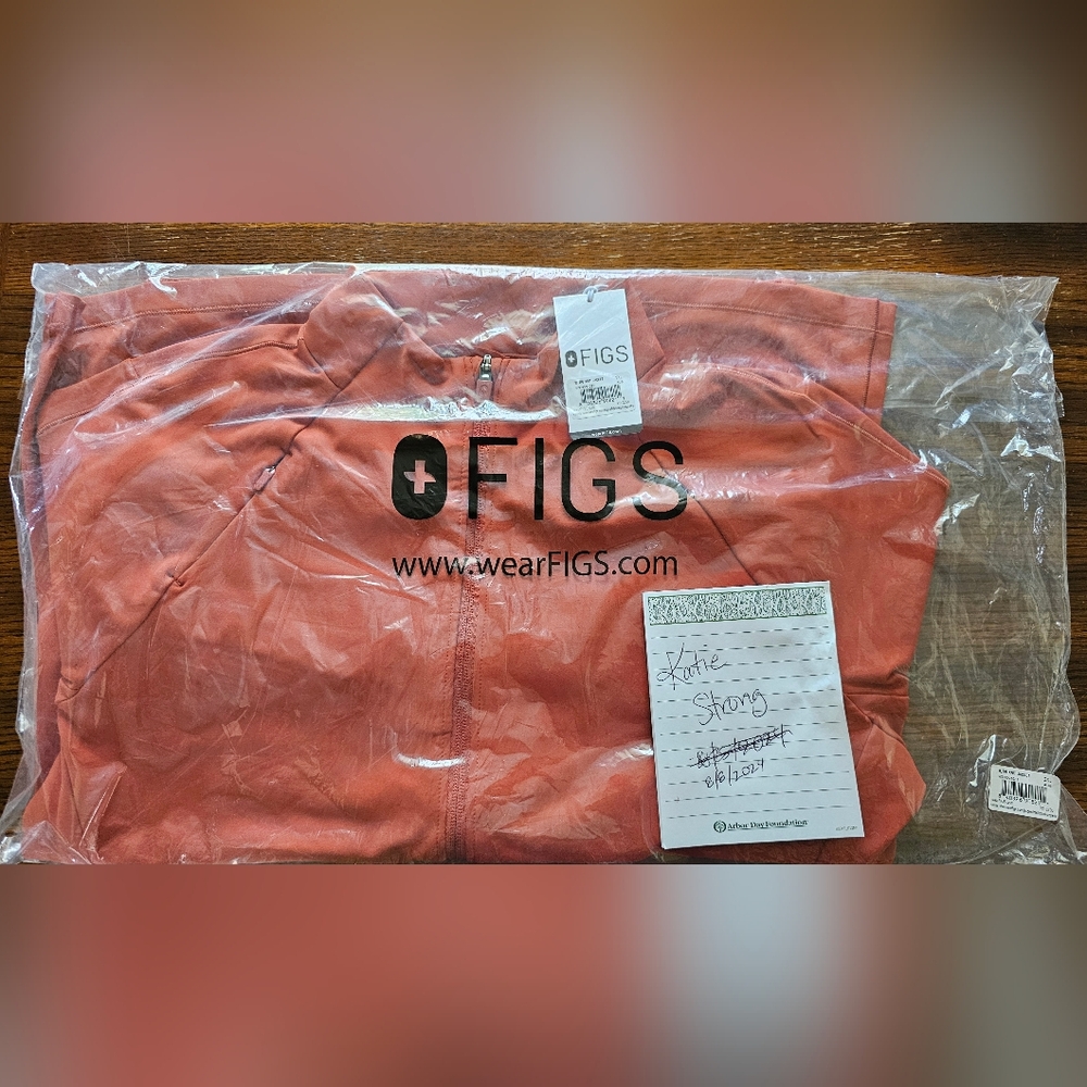 FIGS Auburn Contour knit on shift Jacket
